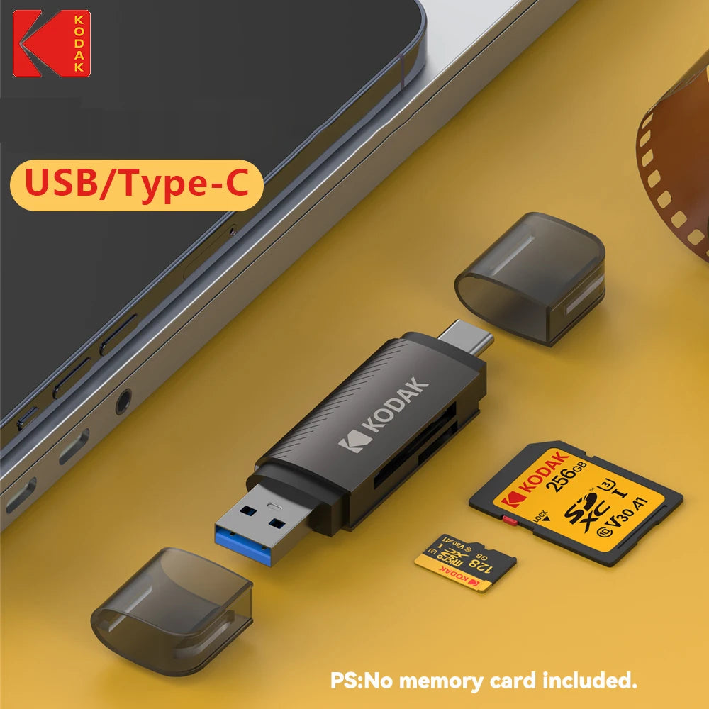 Kodak 1 Card Reader Micro Sd TF Usb Adapter Speed Cardreader Memory Zpaxo