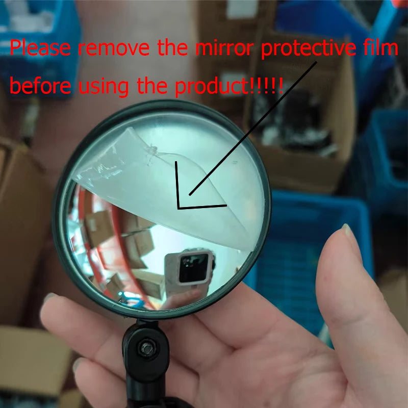 1PC Bicycle Rearview Mirror Electric Scooter Rear View Mirror For Xiaomi Scooter Back Mirror Rearview for Ninebot Bike Accessory Zpaxo