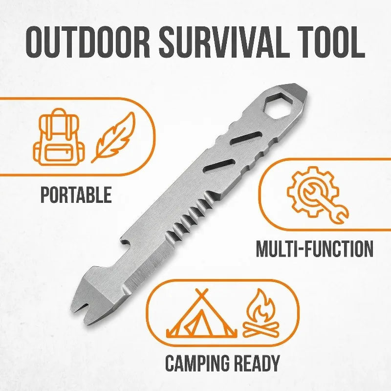 Mini EDC Pry Bar – Hex Wrench & Bottle Opener Bike Tool