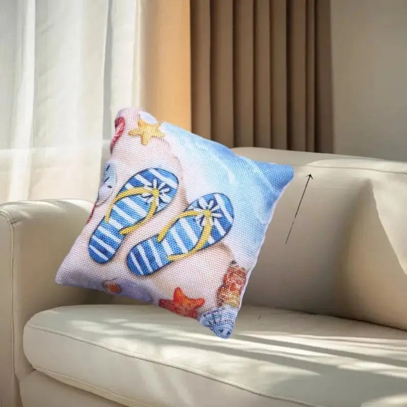 3-pack Sea Beach Pillow Miniatures Dollhouse Perfect Summer Ornaments Zpaxo