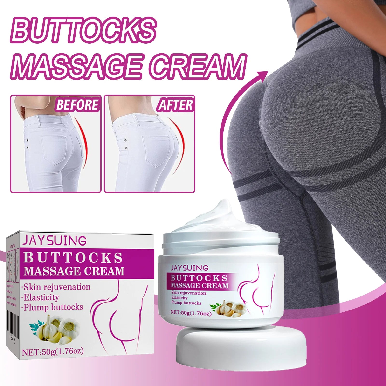 Butt Care Cream Firming and Lifting Butt Peach Butt Shaping Beautiful Butt S-Curve Butt Care Cream Zpaxo