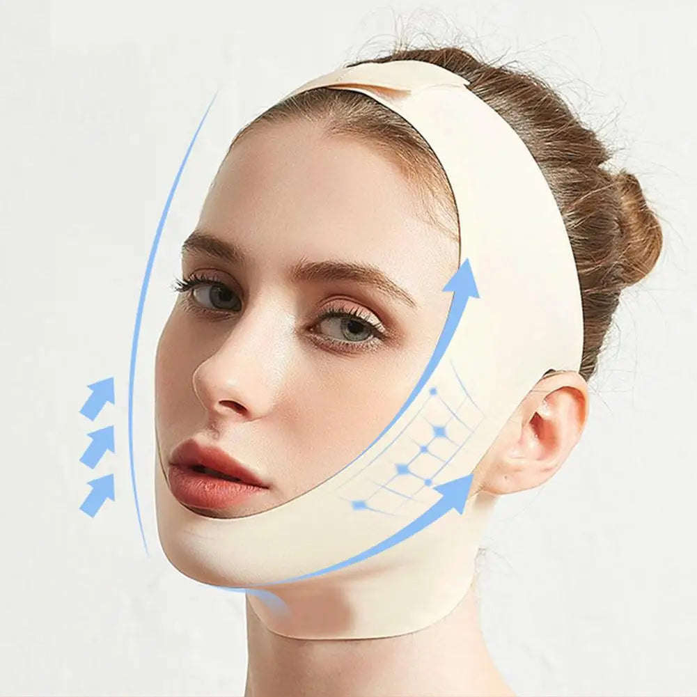 Face Lift V Shape Mask – Chin & Jawline Slimming Strap Facial Slimming Mask Zpaxo