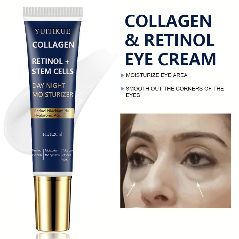 Collagen & Retinol Eye Cream 20ml – Firms & Smooths Eye Area Eye Cream Zpaxo