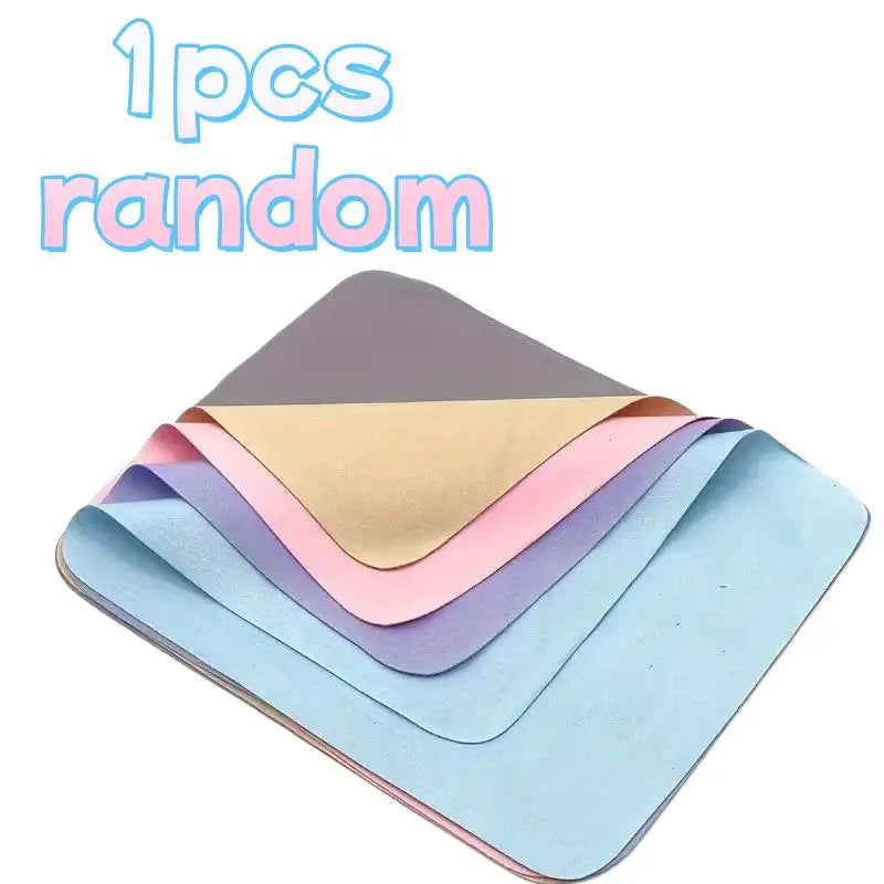 1/8pcs random Lens Cleaning Cloth – for Glasses, Camera, Phone & Tablet Screens, Piano, Jewelry, Multipurpose Zpaxo 1pcs random