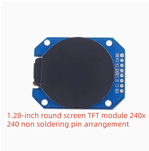 1 28-inch Round Screen TFT Module 240x240 High-definition IPS Full Zpaxo With square board