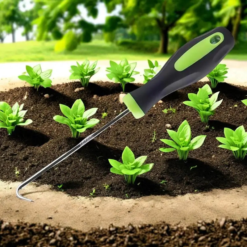 Heavy-Duty Weed Puller Tool - Ergonomic Root Remover for Lawn, Patio Gravel, Effortless Manual Weeding Tool with Non-Slip Grip Zpaxo