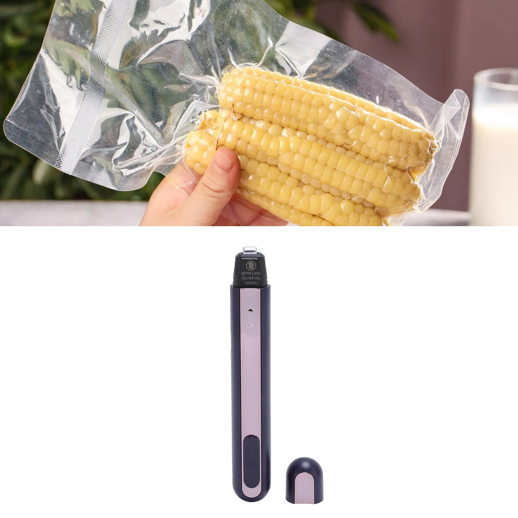 Mini Heat Press Identity Theft Protective Pen Food Bag Sealer Quick