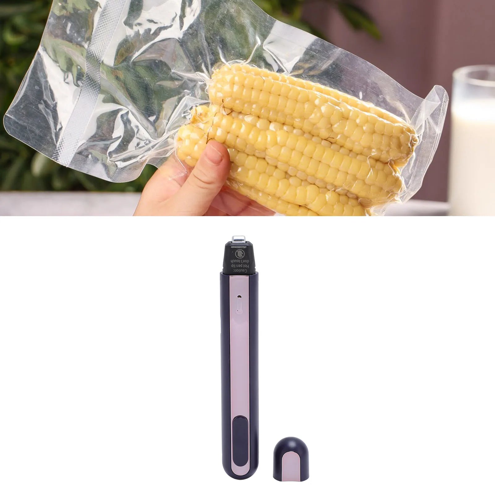 Mini Heat Press Identity Theft Protective Pen Food Bag Sealer Quick