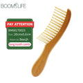 Wooden Hair Brush Wide Tooth Wet Hair Combs Anti-Static Styling Comb for Long Hair Head Acupuncture Point Massage Gift for Women Zpaxo Comb China Mainland