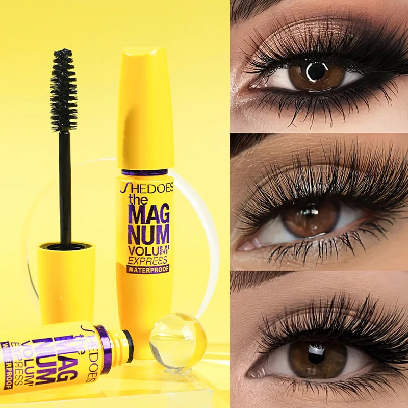 Curly Waterproof Mascara Durable Anti Smudge Natural Eye Makeup