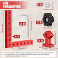 Right Angle Positioning Clamps Clamping Aluminum Alloy Jig 90 Degree