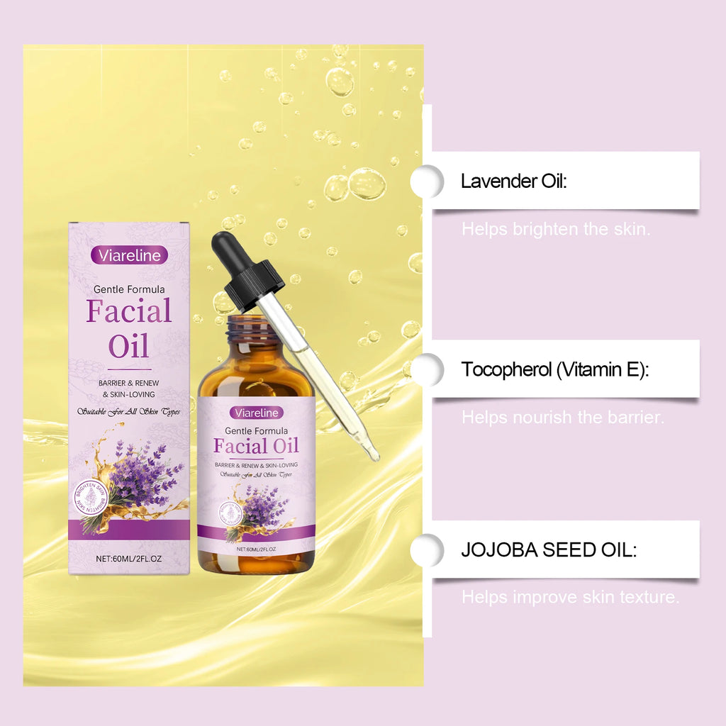 Lavender Facial Moisturizing Oil – Nourishing Glow Skin Oil Facial Moisturizing Oil Zpaxo