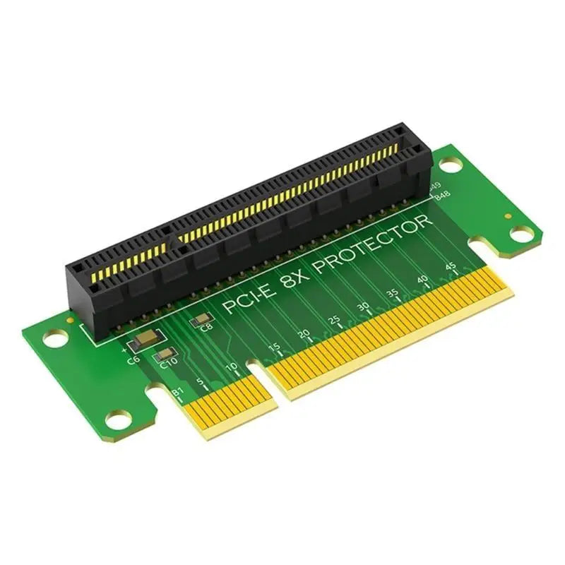 652F Pcie 8X to Pcie 8X Risers Adapter Card 90 Degree PCIE Extender Extension Zpaxo closed side CN