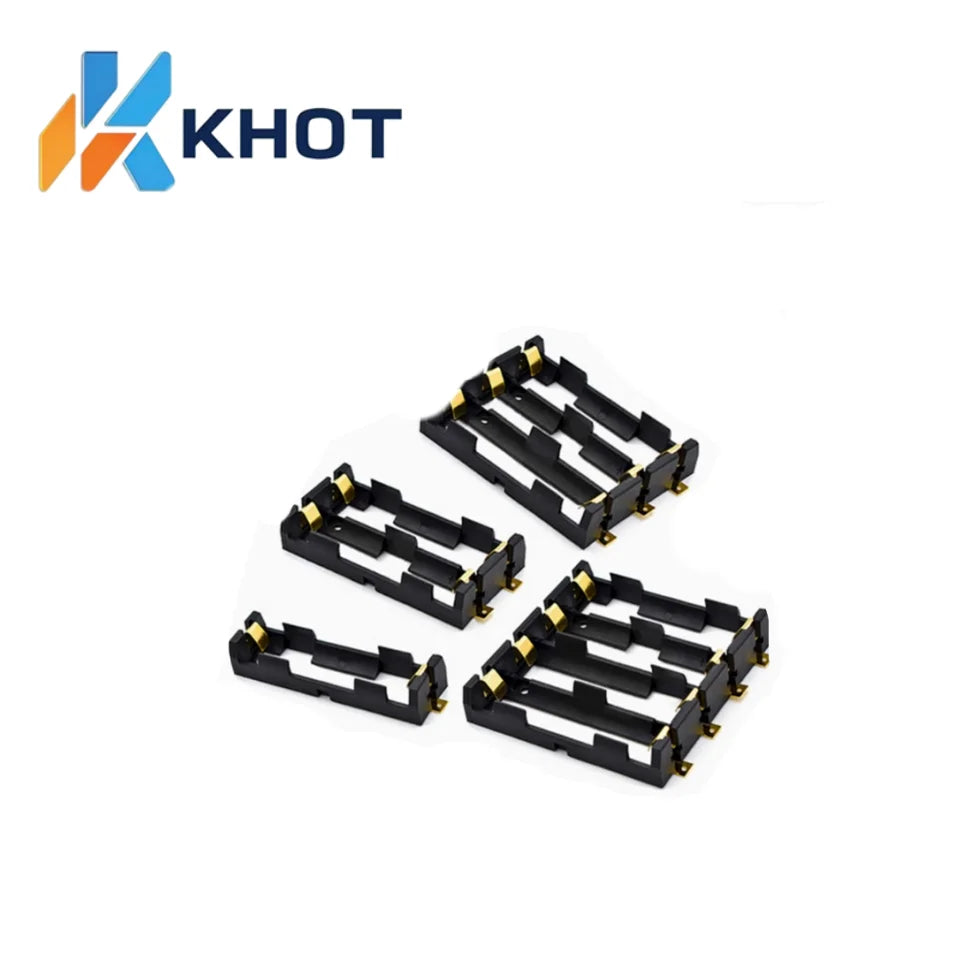 18650 battery box, single and double, with three or four SMT patches inserted directly into 1-4 SMD battery holders Zpaxo