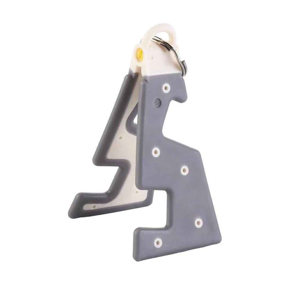 Keyring Desk Phone Holder Keychain Foldable Ultra Thin Keychain Mobile Phone Stand Lightweight Mini Zpaxo