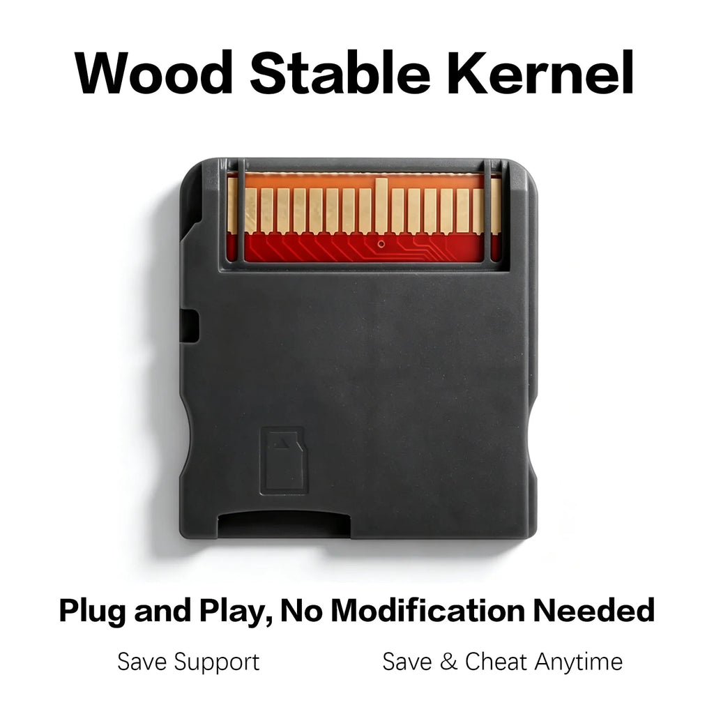Collection 7800 in 1 Card DsHomeBrew OS Wood System FlashCard For NDS 3DS MD GB GBC FC PCE Vedio Game Card With 64G Memory Card Zpaxo