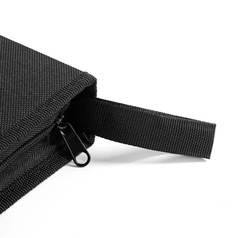 Portable Zipper DVD CD Holder Capacity Storage Pouch Bag Double-side Zpaxo