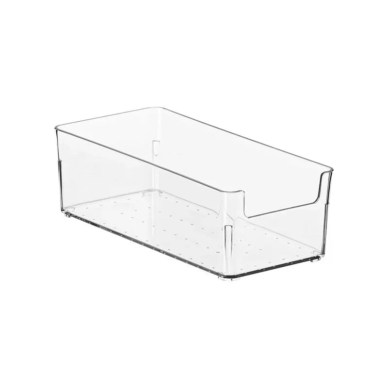 Medium Long Box Household Transparent Storage Box 1pc Desktop Plastic Organiser Zpaxo