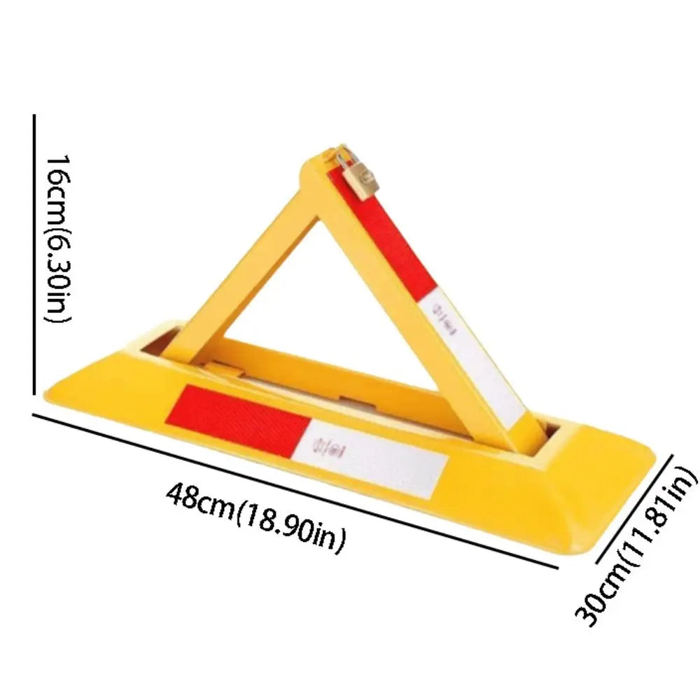 Portable Folding Parking Space Lock Thickened Anti-collision Pressure Zpaxo