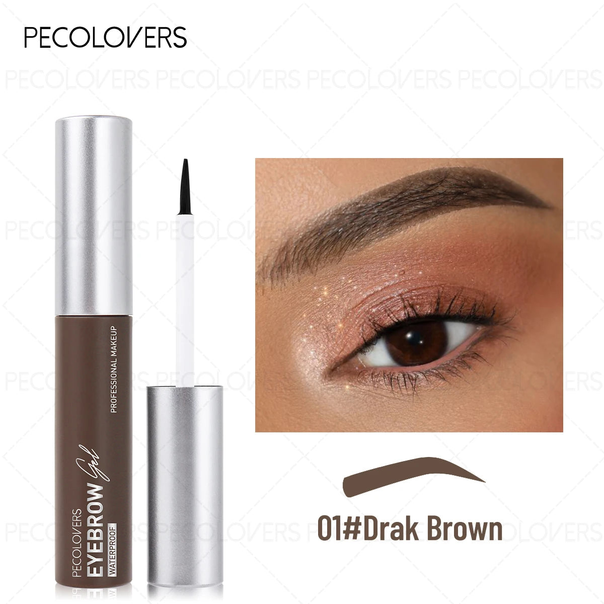 1PC Lazy Makeup Eyebrow Enhancers Liquid Gel Long Lasting Waterproof Easy To Wear Tear Peel-off Brow Tattoo Tint Eyes Brows Zpaxo 01