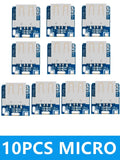 10PCS 5V Boost Module (134N3P): Lithium/LiPo Protection with LED Display – USB/Type-C Compatible for DIY Charger Projects Zpaxo 10PCS MICRO