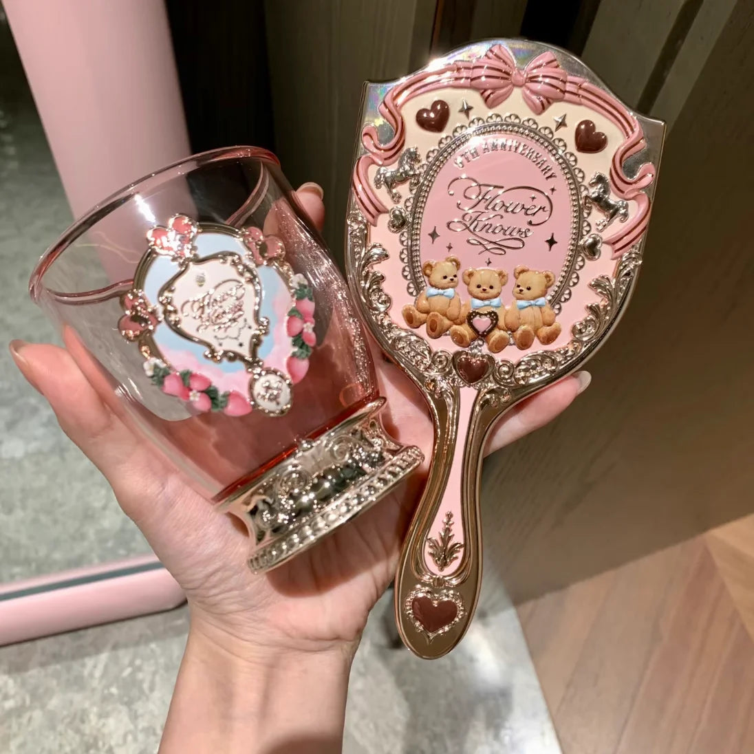 Flower Knows 9th Anniversary Limited Edition Luxury Vanity Mirror Zpaxo