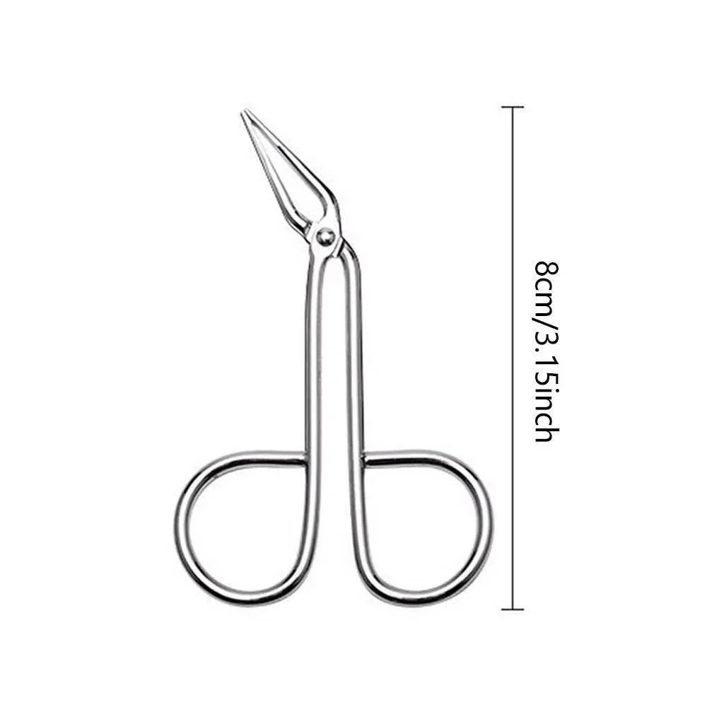 Stainless Steel Eyebrow Tweezer Handles Elbow Pliers Hairgripping Zpaxo