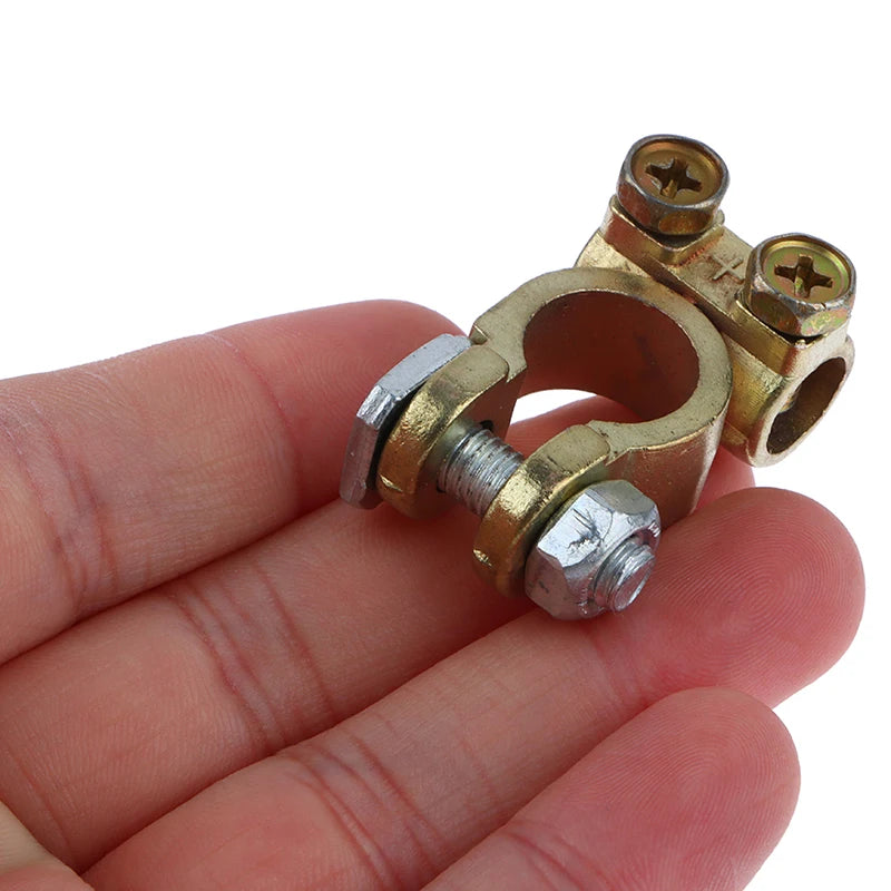 1 Pair 12V Leisure Battery Terminals Connectors Clamps Car Van