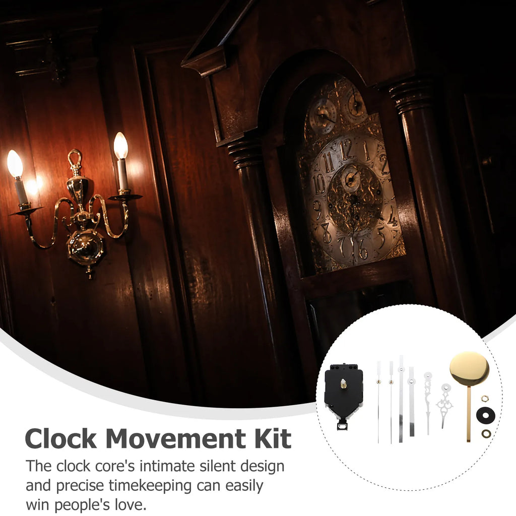 Premium Silent Clock Movement Sturdy Quartz Mechanism Most Wall