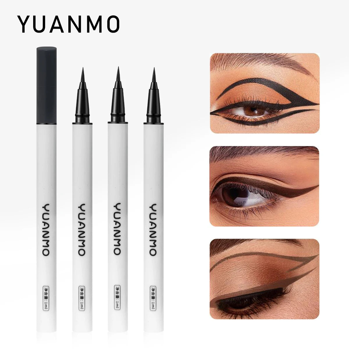 Long-lasting smooth matte finish, water-resistant and stain-resistant, liquid eyeliner pen eye makeup eyeliner cosmetic product Zpaxo
