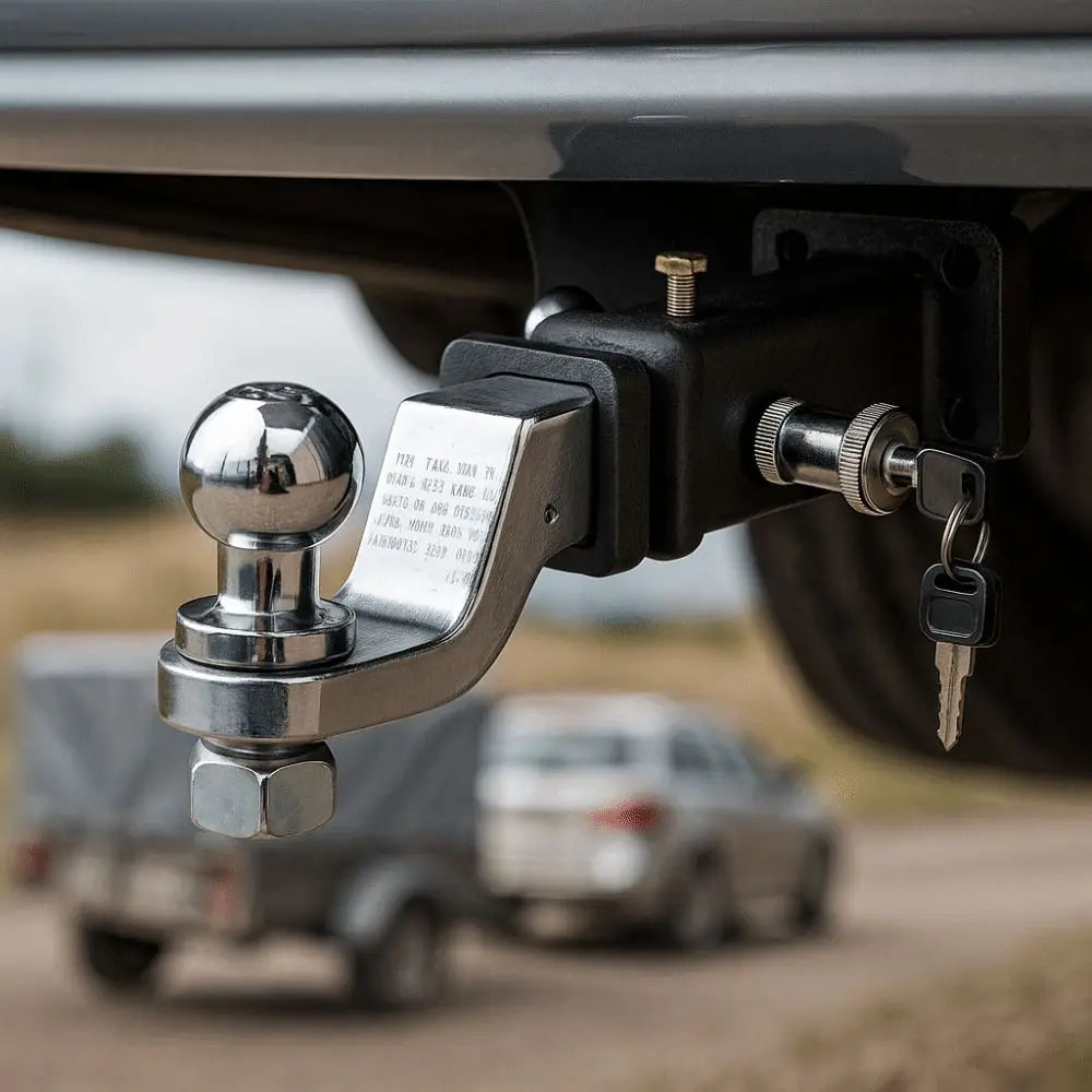 Square Mouth Trailer Hook Ball Joint Rear Bar Mount Modified Rogue Zpaxo