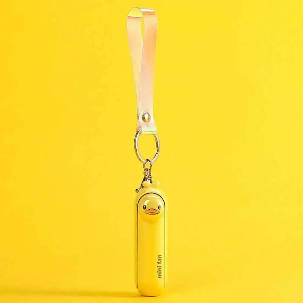 Wholesale 1pcs Cute Mini Fan Hand USB Fold Portable Bedside Office Kipas Charge Battery Table Desk Cooling Folding Handheld Fan Zpaxo Yellow 1PCS