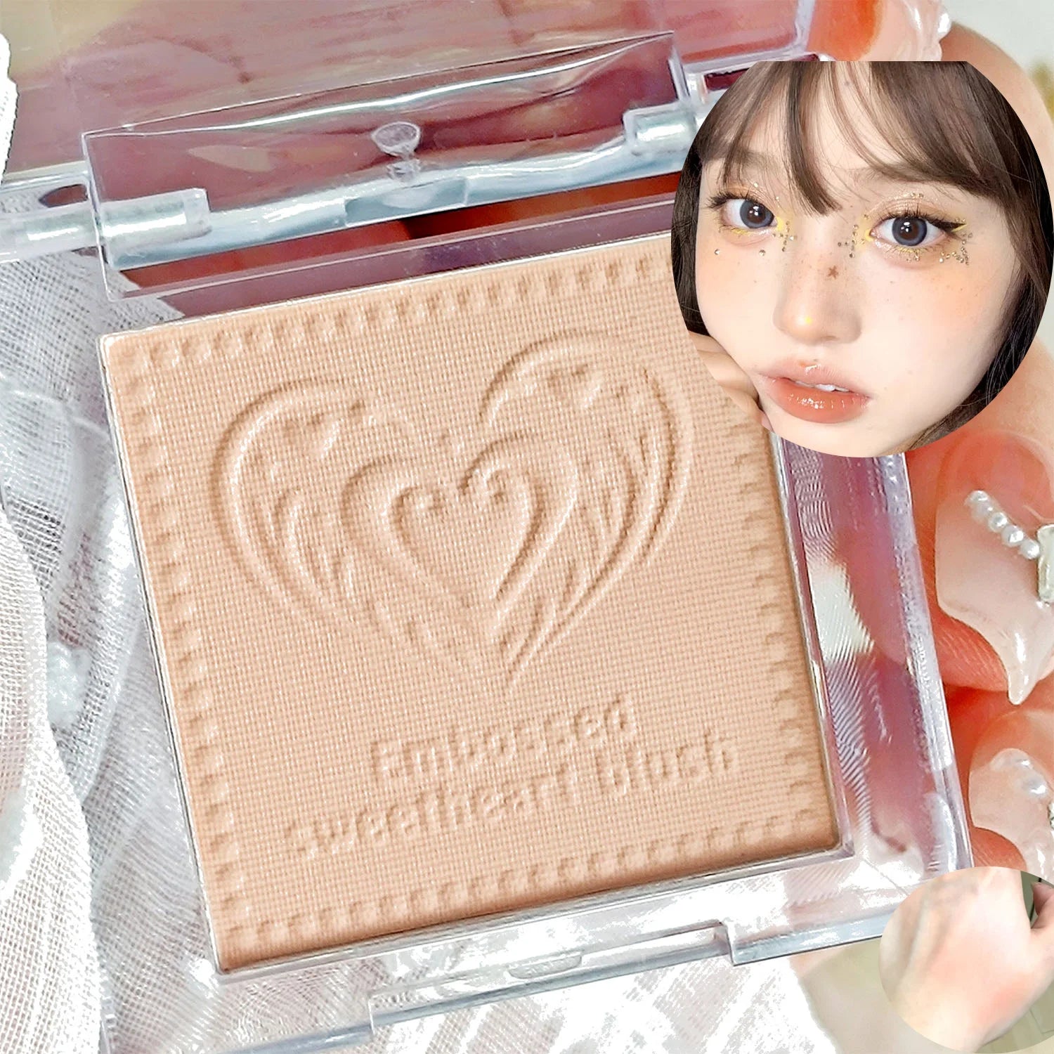 Highlight Blush Natural Three-dimensional Modification Enhances Zpaxo