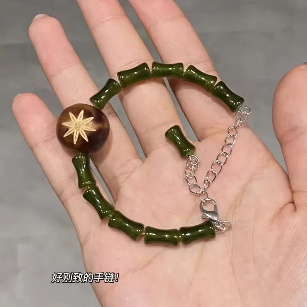 Girlcult Limited Edition Makeup Mirror Handheld Discomfort Zpaxo Bamboo Bracelet