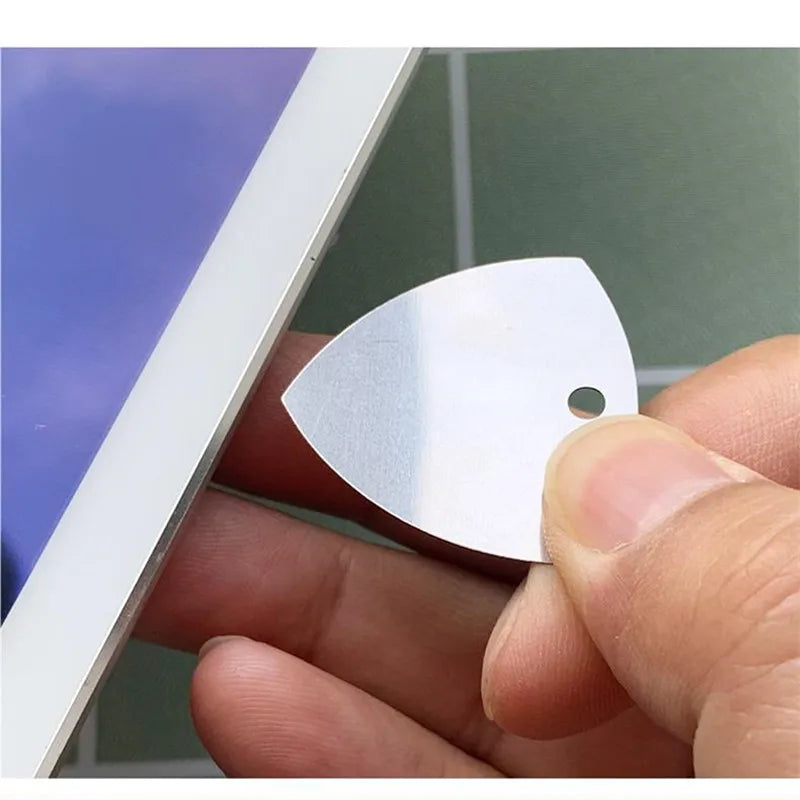 10 20 Triangle Metal Phone Opening Tools Picks Pry Opener Mobile Ipad