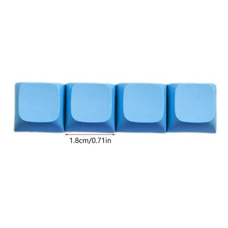 652F 4pc PBT Keycaps Set Customizable Keycaps Mechanical Keyboards Keycaps for Smooth Typing Experiences User Friendly Design Zpaxo