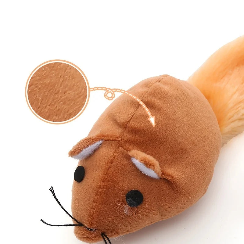 Long Tail Mouse Cat Teaster Toys Funny Pet Trainning Playing
