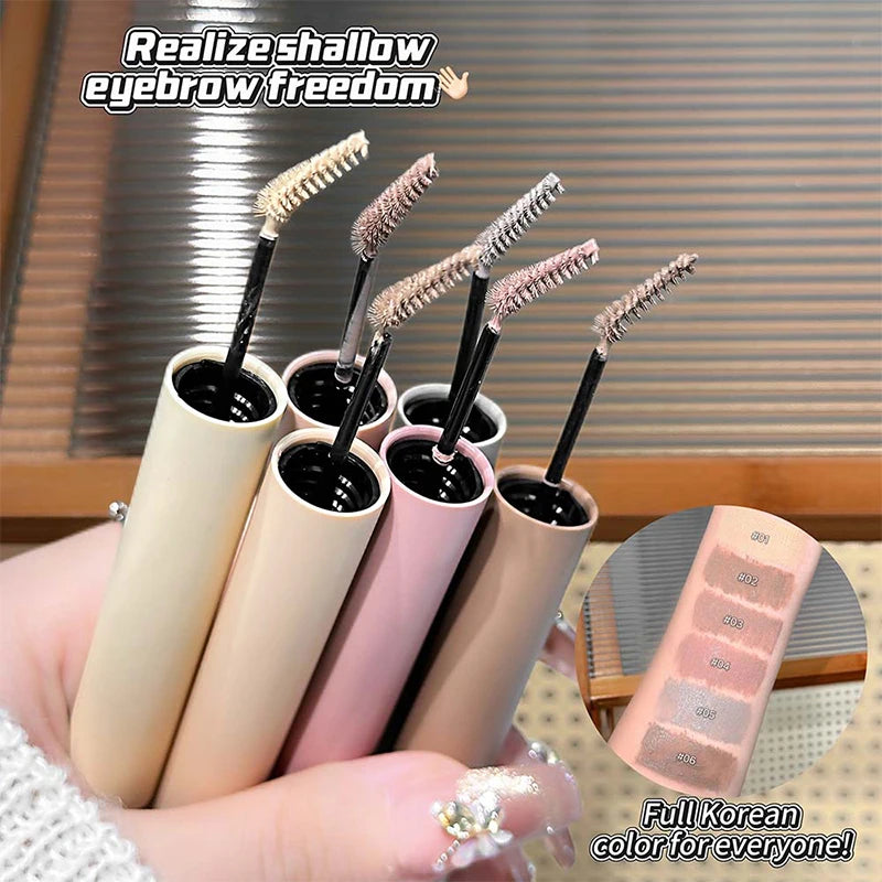 6 Colors Eyebrow Enhancer Dye Gel Natural Waterproof Lasting Eyebrow Dyeing Cream Mist Matte Wild Brow Enhancer Cream Makeup Zpaxo