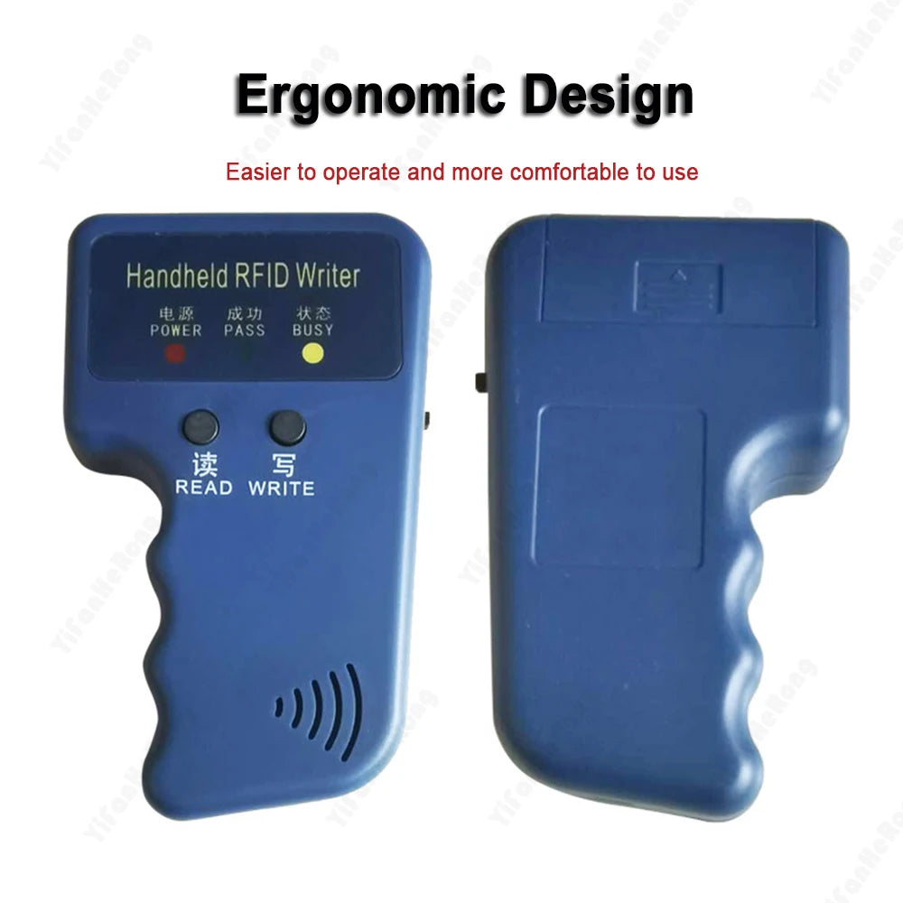 125KHz EM4305 Copier Writer Handheld Copy RFID T5577 Smart Duplicator Programmer Reader 5Pcs Rewritable Cards Zpaxo