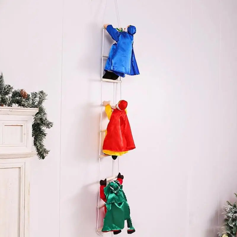 Christmas Tree Decoration Kings Ladder Hanging Festival Ornament Door