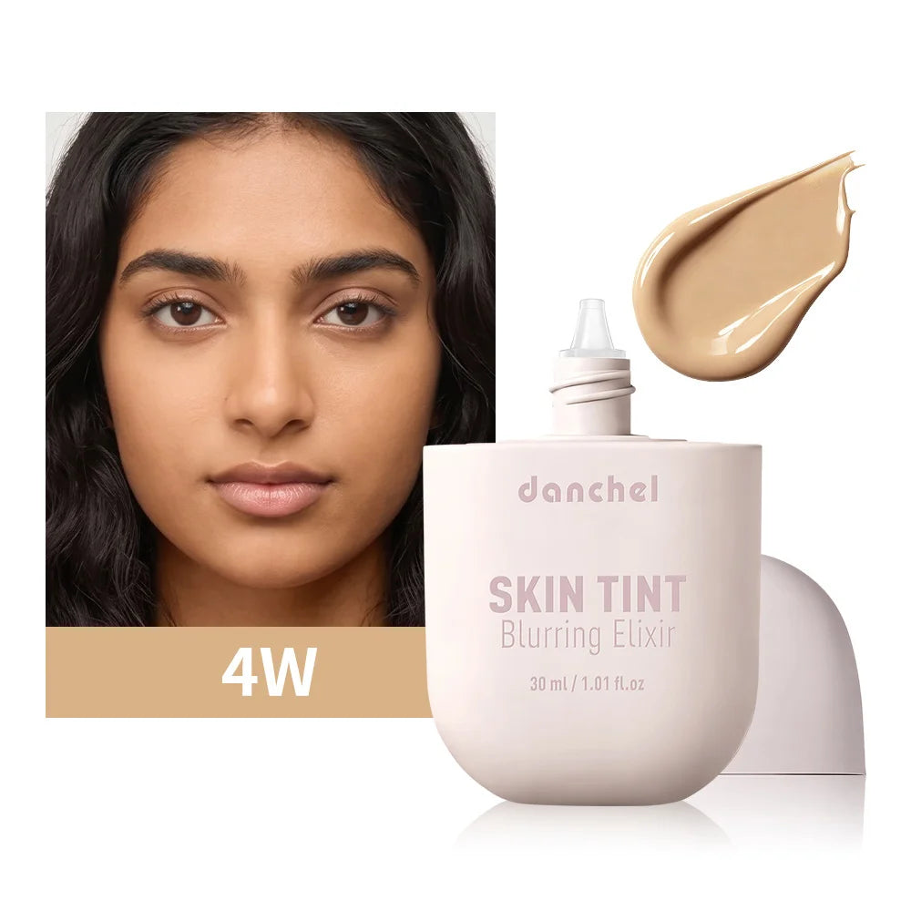 Skin Tint Blurring Elixir Foundation 24 Colors Concealer Blur Pores Fine Lines Long Lasting Hydrating Makeup For All Skin Tone Zpaxo 9 4W