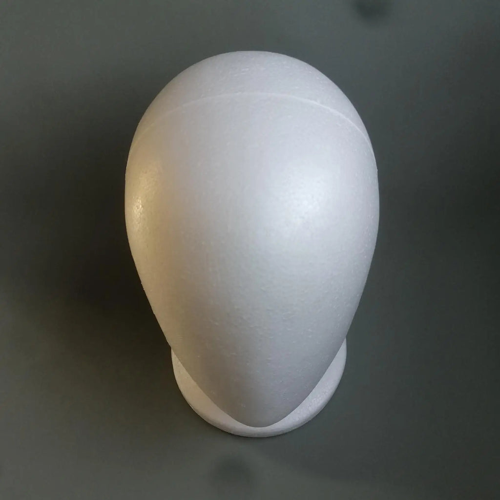 Female Styrofoam Mannequin Manikin Head Model Faceless Cosmetics Display Stand For Hair Travel Salon Hairpieces Model Hats Style Zpaxo