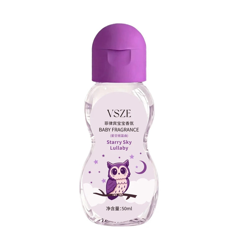 Baby Friendly Plant Extract Soft Scent Perfume Fresh Light Fragrance Natural Skin Calming Aroma Kids Home Daily Use 50ml Zpaxo Starry Night Lullaby