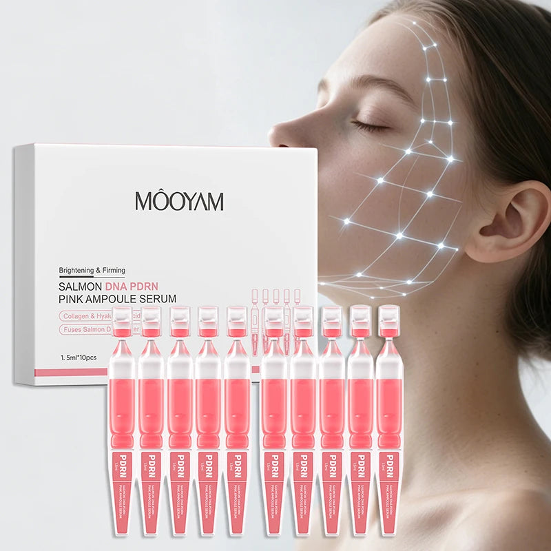 PDRN Salmon Pink Face Serum – Hydrating & Repairing Essence Face Serum Essence Zpaxo