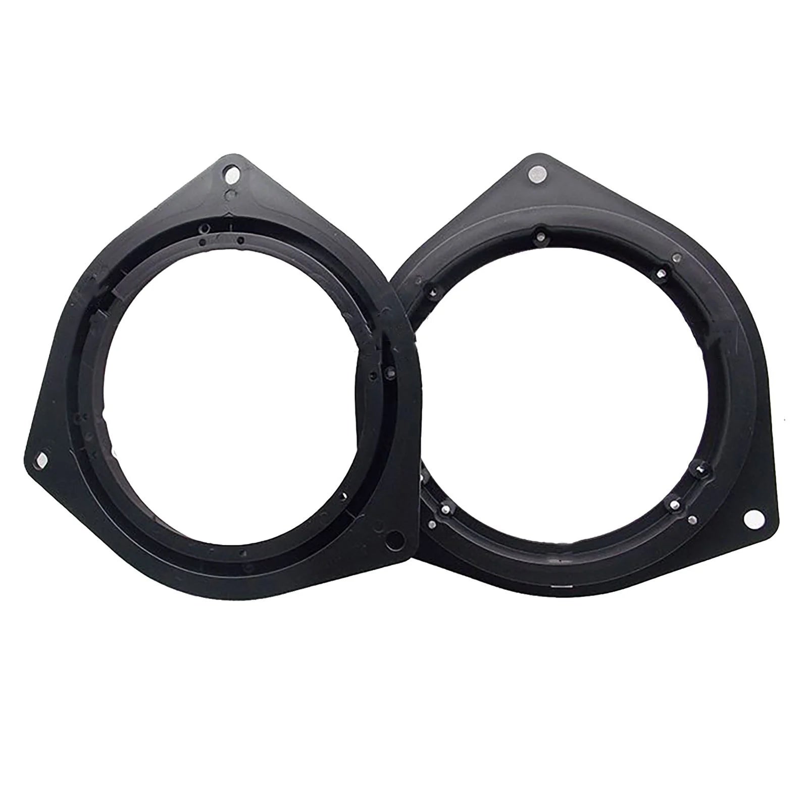 2Pcs/Set 6.5inch Car Speaker Spacers Adapter For Toyota Corolla For Celica For Matrix Plastic Black Mounting Spacer Adaptor Ring