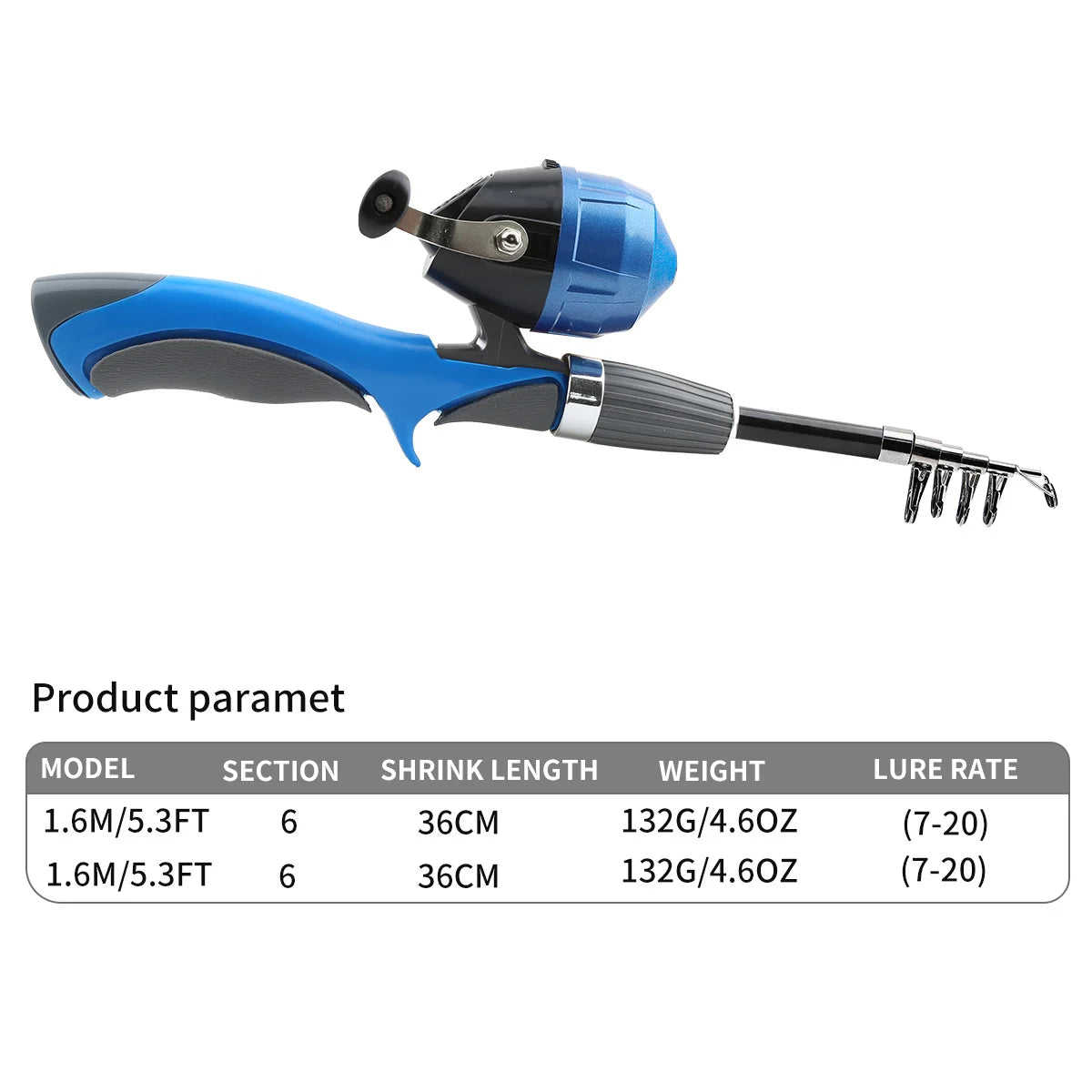Kids' Telescopic Fishing Rod & Reel Combo – Beginner Set