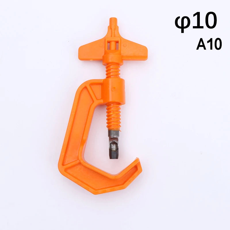 Irrigation LDPE Water Pipe Hole Puncher 8mm to 30mm Precision Punch Tool for Greenhouse and Farm Zpaxo A10