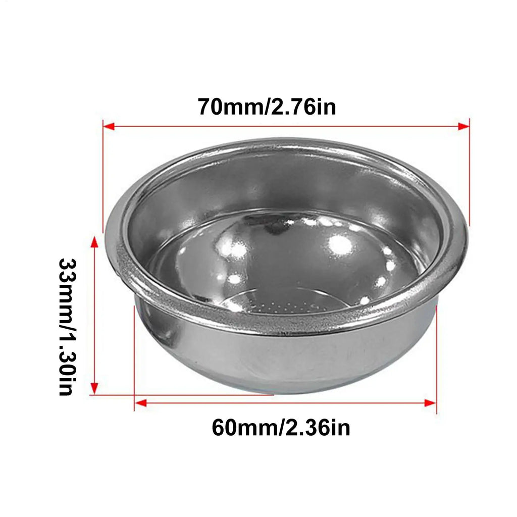 Portafilter Basket Precision Even Extraction Tool Coffee Brewing Home