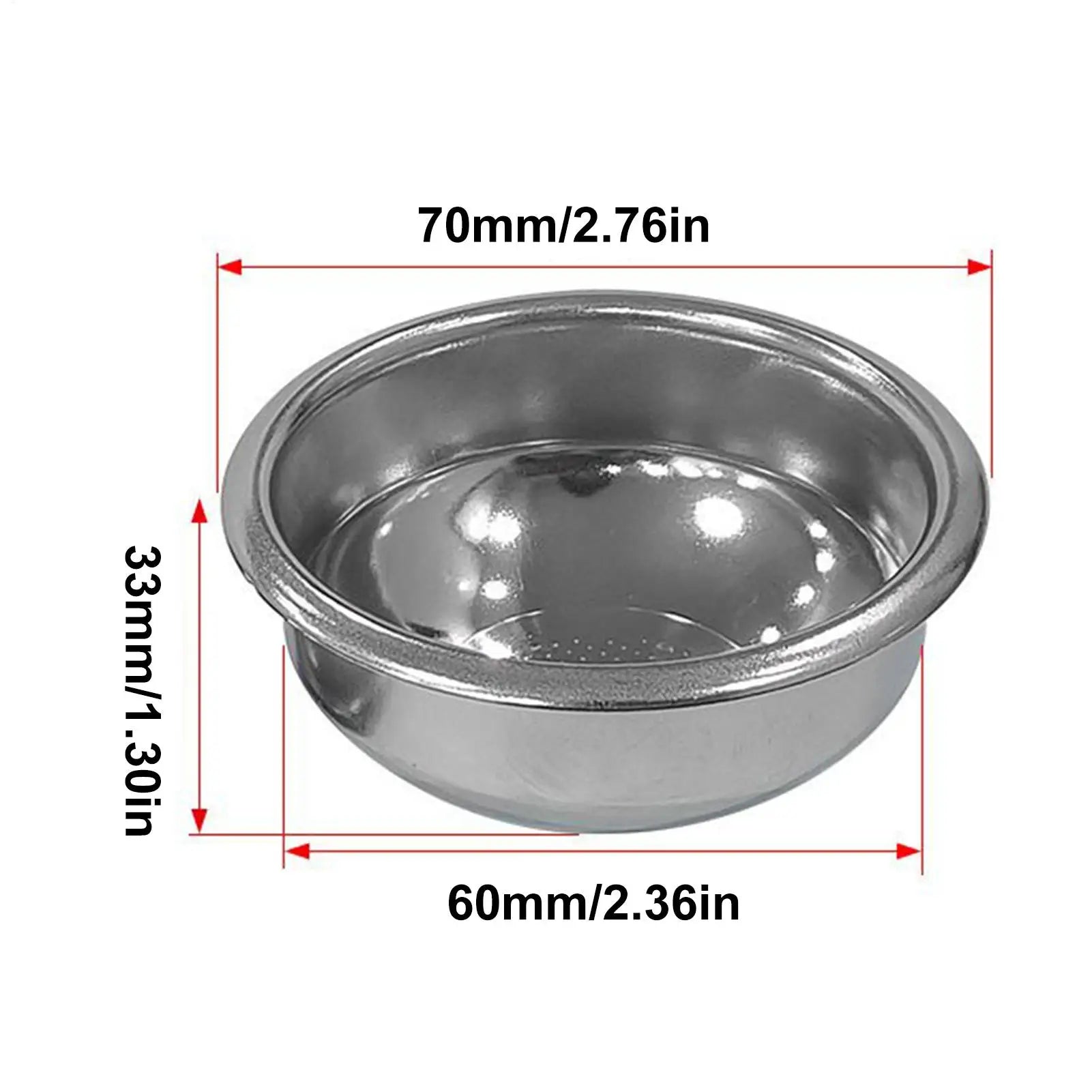 Portafilter Basket Precision Even Extraction Tool Coffee Brewing Home