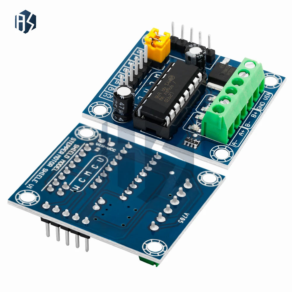 Mini 4-Channel Motor Driver Shield (L293D Module): High-Voltage Current Expansion for Arduino UNO/MEGA 2560 Zpaxo